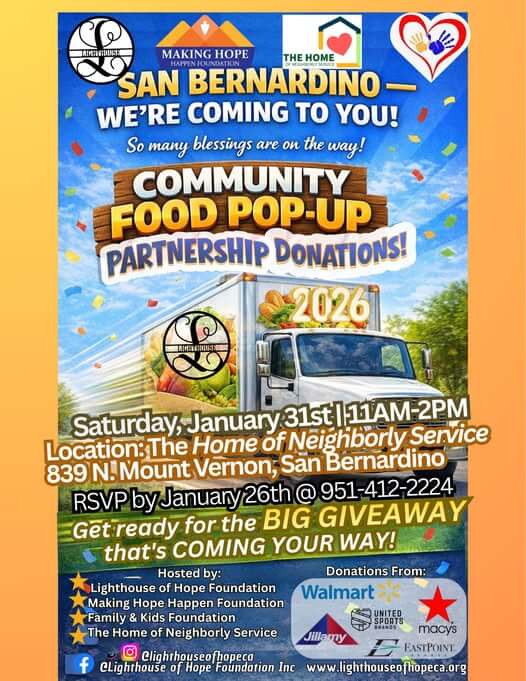 San Bernardino - Community Food Pop Up 3 SB Food Popup